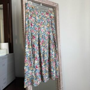 Sezane Jade Skirt in Floral